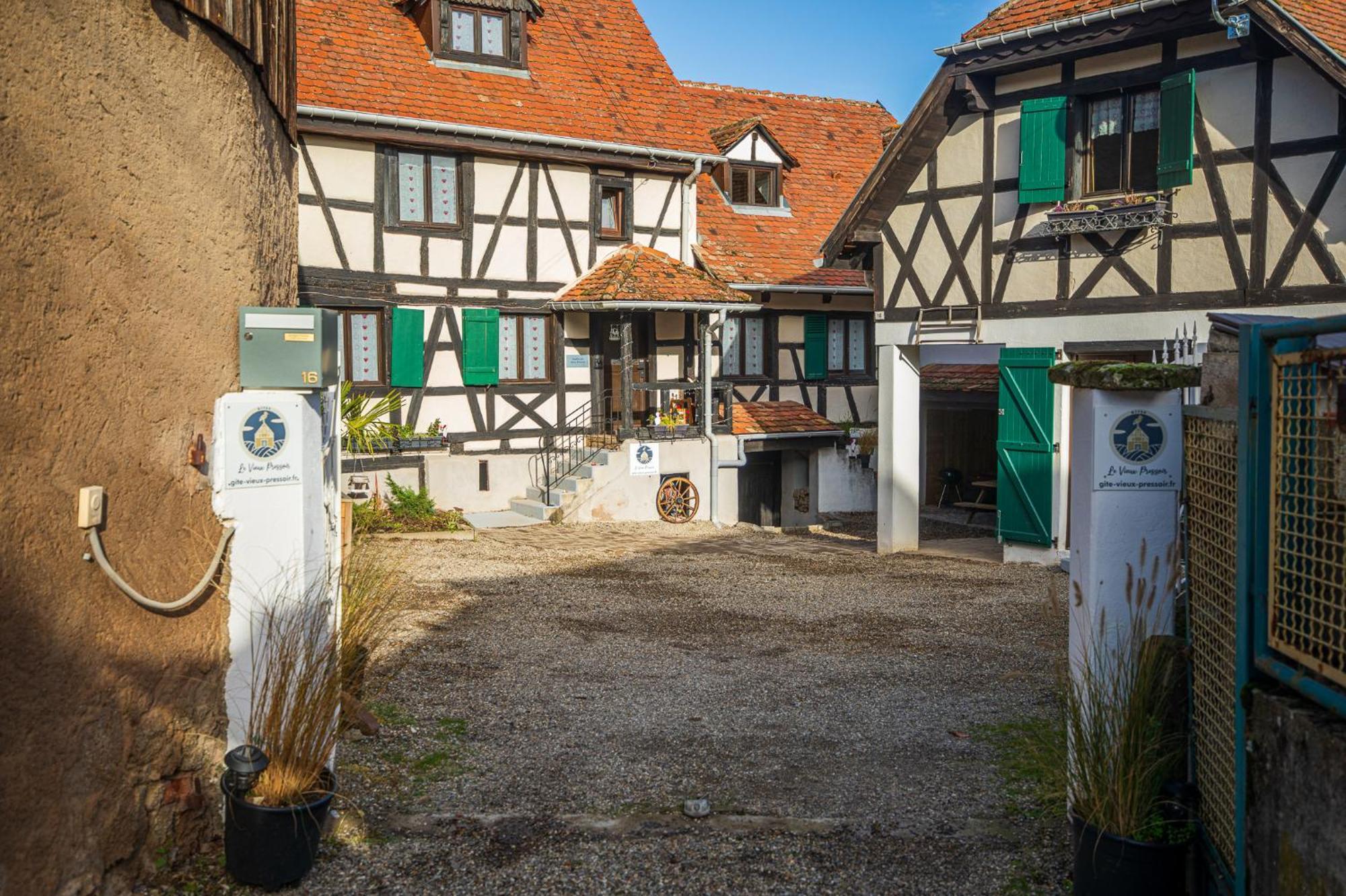 Villa Le Vieux Pressoir Dieffenthal Exterior foto